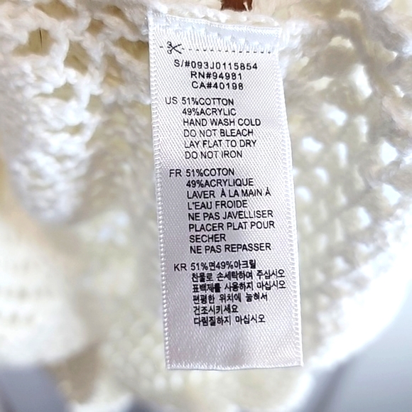 Twenty-one crochet baithing suit cover up size S - Picture 4 of 5